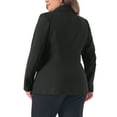 thumbnail image 3 of Agnes Orinda Plus Size Blazers for Women Long Sleeve Notch Lapel with Pockets Office Work Jackets Blazer, 3 of 6