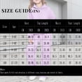thumbnail image 3 of Girls Sweatsuit Fashion 2 Piece Hoodie and Sweatpants Set 5-14 Years Hooded Sweatshirts and Wide Leg Joggers Warm Tracksuit with Pockets, 3 of 7