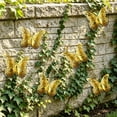 thumbnail image 5 of AURIGATE Butterfly Wall Decor, 3D Iron Hanging Butterfly Art Sculpture for Home Living Room Patio Garden Decor, 5 of 7