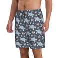 thumbnail image 2 of Naloa Turtle Men's Beach Shorts, Surfing shorts, Swim trunks, Quick Dry Swim Trunks for Surfing Beach Fun - Large, 2 of 9