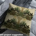 thumbnail image 2 of Castle Fairy Teenagers Mallard Duck Fabric by the Yard 3 Yards,Rustic Animal Sewing Fabric,Botanical Plants Fabric for Sewing,Ultra Soft Home Decor, 2 of 6
