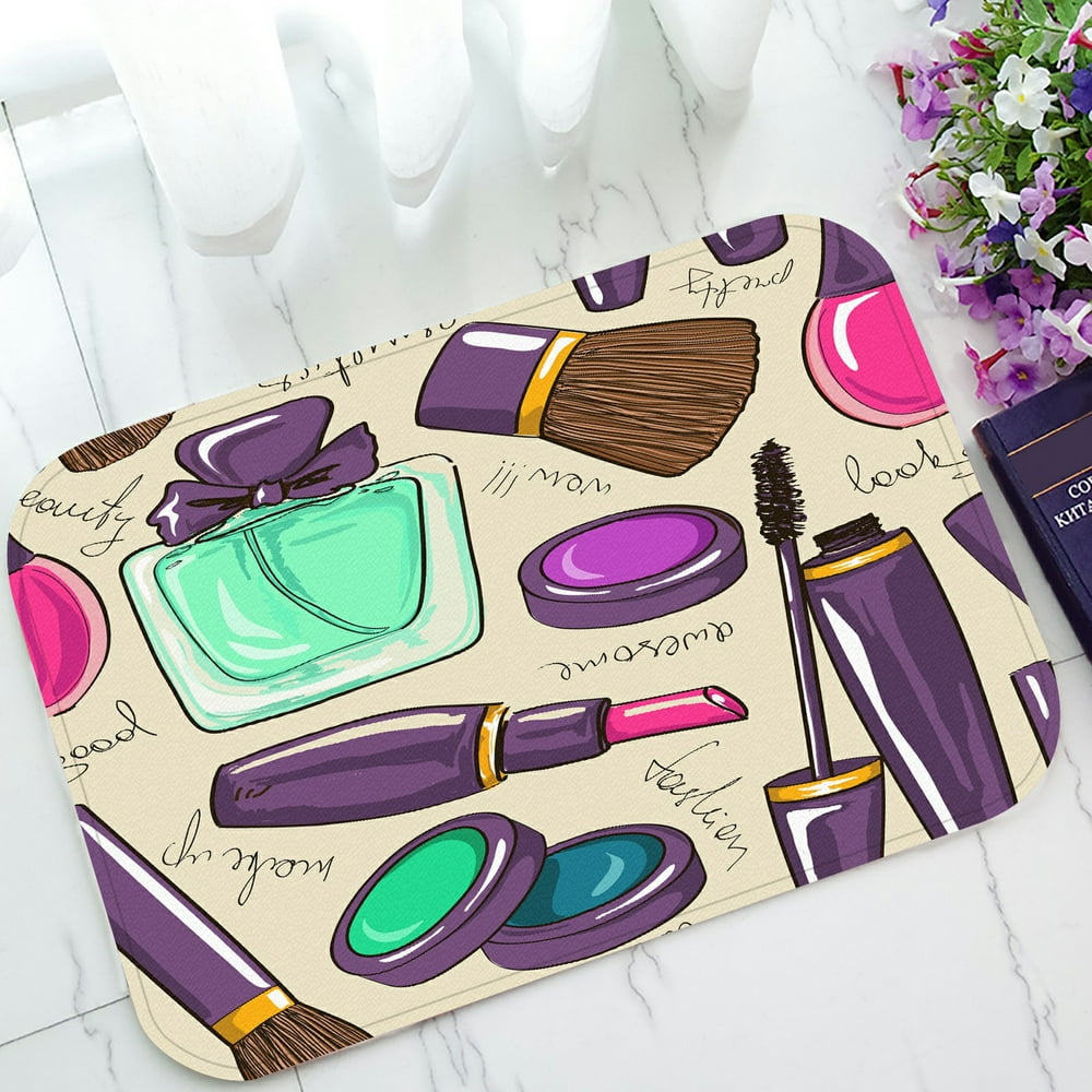ECZJNT decorative cosmetics Doormat Bath Mat Rug Entrance Rug Floor