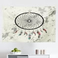 thumbnail image 1 of Vintage Aztec Tapestry, Ornamental Design Tribe Soft Muted Colors Paisley Pattern Tulip Petal Art, Fabric Wall Hanging Decor for Bedroom Living Room Dorm, 2 Sizes, Multicolor, by Ambesonne, 1 of 1