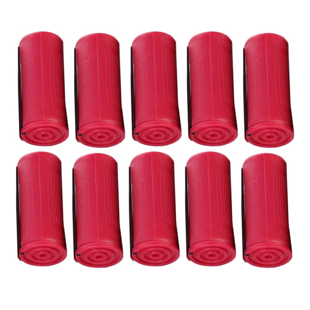 fastboy 6 Pcs Boucleur de Cheveux Style Poisson Autoportant Magnétique Design Unique Outils de Curling 11 Violet et Rouge 10 Pcs