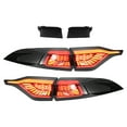 thumbnail image 1 of Unique Bargains OLED Tail Lights Assembly Car Sequential Turn Signals for Toyota Corolla 20-23 Black 1pair, 1 of 7
