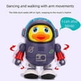 thumbnail image 3 of Dancing Space Duck with Music Light, Electric Movable Glowing Duck Doll, Musical Dancing Space Duck Toy for Kids Birthday Gifts, 3 of 5