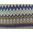 thumbnail image 2 of Plutus Zig Along Indigo Handmade Pillow, (16" x 16"), 2 of 2