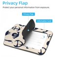 thumbnail image 2 of PhooArto 2 PCS Luggage Tag for Suitcase Bag Tags for Backpacks Baggage Handbag School Instrument Tag Label, Skull and Anchor Pattern, 2 of 5