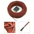 thumbnail image 1 of Ruban Chauffant Électrique en Fibre de Carbone 12K33Ω Gaine de Fil de Fibre pour Chauffage au Sol, 1 of 1