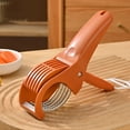 thumbnail image 5 of ZZkhGO Kitchen Cutter, Stainless Steel Manual Food Slicer, Vegetable Fruit Ham Press Chopper with Ergonomic Handle, 5 of 7