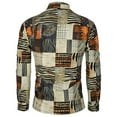 thumbnail image 3 of Chemise à Manches Longues pour Homme, Coupe Régulière, pour Tenue Habillée et Décontractée au Col Classique et au Style Polyvalent pour l'Extérieur, 3 of 3