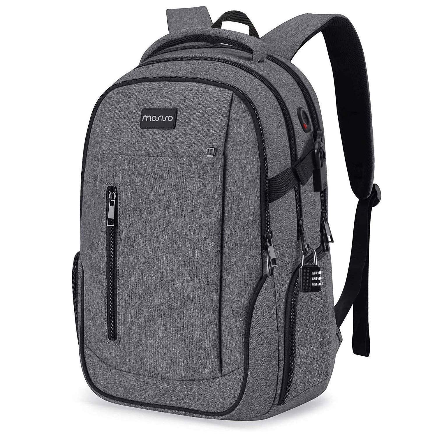 Black Amzbag Laptop Tote Bag 15.6 Inch Shoulder Bag Casual Women Tote Bag Top-Handle Bag