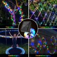 thumbnail image 4 of Solar Luces de Cuerda 39 Pies Impermeables IP65 Luces Exteriores LED de Cobre Luces de Cadena de Hadas para Fiesta Jardín Patio Hogar Boda Navidad Halloween Decoración de Árbol de Vacaciones Iluminac, 4 of 9