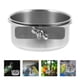 thumbnail image 2 of BRIGHTFUFU Cuencos de agua para comida de loros, plato de alimentación de pájaros, cuenco colgante de acero inoxidable para mascotas, jaula para pájaros, 2 uds., 2 of 7