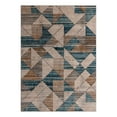 thumbnail image 3 of Unique Loom Leipzig Collection Area Rug - Wagner (7' 1" x 10' Rectangle Blue/Beige), 3 of 7