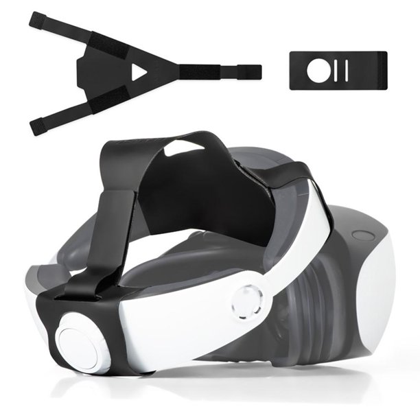 Banda para la cabeza ajustable Accesorios de fijación de presión reducida PU suave para Sony PS VR2