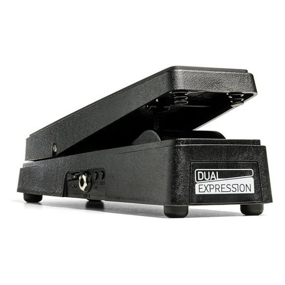 Expression Pedal - Dual Output Foot Controller with Independent Range & Polarity - TRS Cables Included - Robust & Reliable Effects Pedal for Guitar, Bass, Keyboard