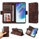 thumbnail image 1 of Funda GANGXUN para Samsung Galaxy S21 FE con diseño acolchado elegante, cuero PU, protección total y ajuste preciso, 1 of 5