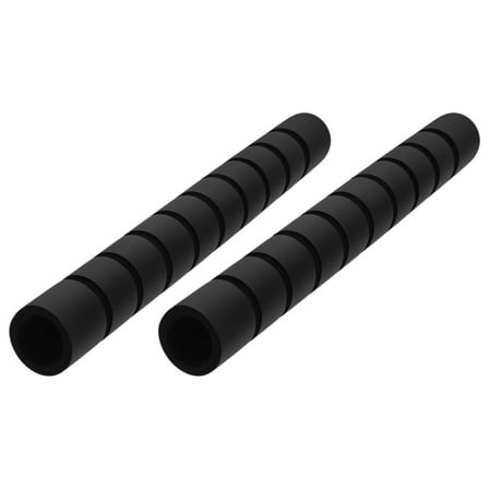 OUNONA 2-Pack Detachable Pull-Up Bar with Anti- Sleeves for Comfortable Grip and