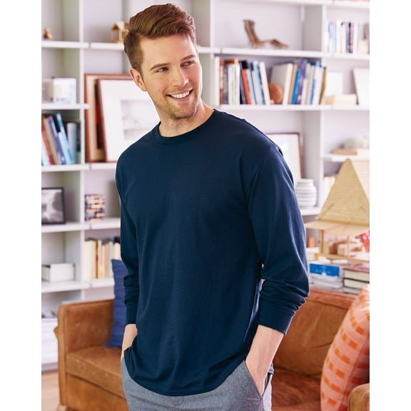 Hanes - New MmF - Men - ComfortSoft® Long Sleeve T-Shirt