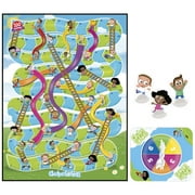 Chutes and Ladders Board Game, Classic Family Games, Teacher School Supplies (Walmart Exclusive)