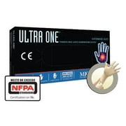 Microflex X-Large Natural 11.8" Ultra One 9.8 mil Latex Ambidextrous Non-Sterile Powder-Free Disposable Gloves
