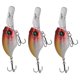 thumbnail image 2 of Señuelo de pesca de buceo profundo, 3 piezas, señuelo de pesca Crankbait, señuelo de pesca, funcionalidad inteligente, 2 of 8