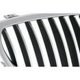 thumbnail image 4 of For BMW 528i/535i 2008 2009 2010 Grille Passenger Side | Inner | Plastic | Black Fins | With Chrome Front Frame & Edge | Replacement For BM1200141 | 51137065702, 615343299341, 4 of 5