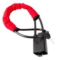 thumbnail image 3 of Cerradura Giratoria para Volante Coche Hebillas Seguridad Antirrobo () Roja, 3 of 4