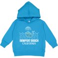 thumbnail image 2 of Inktastic Newport Beach California Whale Watching Toddler Hoodie, 2 of 4
