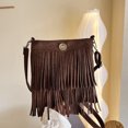 thumbnail image 4 of Bolso para Cruzado Hombro Con Flecos Retro Mujer, 4 of 5