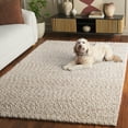 thumbnail image 3 of SAFAVIEH Natura Mackenzie Distressed Area Rug, Beige, 6' x 6' Square, 3 of 11