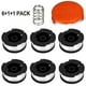 thumbnail image 2 of 6x Spulen & Spulendeckel Fr Black & Decker Rasentrimmer Trimmer Fadenspule, 2 of 5