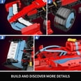 thumbnail image 4 of Race Car Model Kit, MOC Super Sports Cars Building Blocks Set for Adults, Display or Play Toys (1401 Pieces), 4 of 5