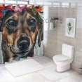 thumbnail image 7 of ARISTURING Flower Crown Shower Curtain for Bathroom Decoration Chic Modern Bathroom Decor 69x72, 7 of 7