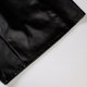 thumbnail image 5 of Falda Vestido ajustado para mujer, minivestido de noche de cuero PU sin espalda, ropa de discoteca con hombros descubiertos Cgtredaw Negro T L para Mujer, 5 of 6
