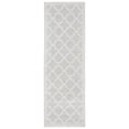 thumbnail image 2 of Safavieh Amherst Trina Geometric Runner Rug, Light Gray/Beige, 2'3" x 5', 2 of 9