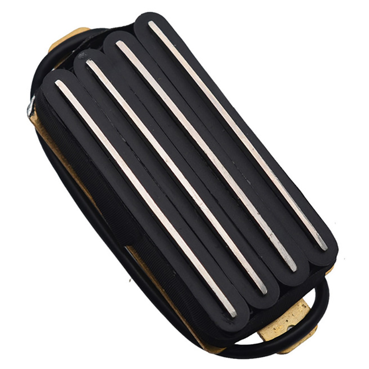 Acoustic Guitar Pre-Wired Preamp 5 Band EQ Tuner Piezo Pickup with Guitar High Output Four Coil Humbucker Pickup