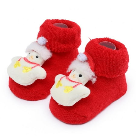 

Sock Baby Girl Boy Baby Christmas Socks Floor Sock Warm Cotton Anti-slip