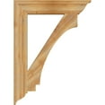 thumbnail image 3 of Ekena Millwork 6"W x 34"D x 46"H Imperial Traditional Rough Sawn Bracket, Western Red Cedar, 3 of 4
