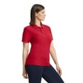 thumbnail image 3 of Gildan Softstyle Women�'s Pique Polo, 3 of 3