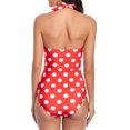 thumbnail image 4 of Bañador De Mujer, Clásico, Transpirable, Llamativo, Vintage, De Una Pieza, Elegante Para La Playa ANGGREK Otros, 4 of 6