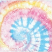 PTYC 350526 5 in. Tie Dye Party Beverage Napkin, Multi Color