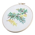 thumbnail image 1 of de bordado fácil para adultos, que incluye tela para , patrones de flores, anillos de plástico para , , puntada para Gloria Punto de Cruz Estampado, 1 of 4