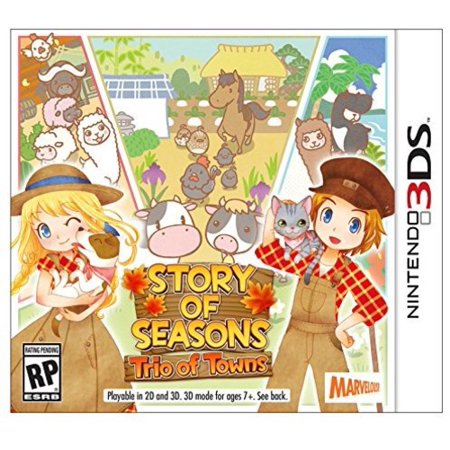 Story of Seasons: Trio of Towns, Nintendo 3DS (Nintendo 3ds Best Price Usa)