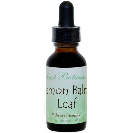 Best Botanicals Lemon Balm Leaf Extract 1 oz.