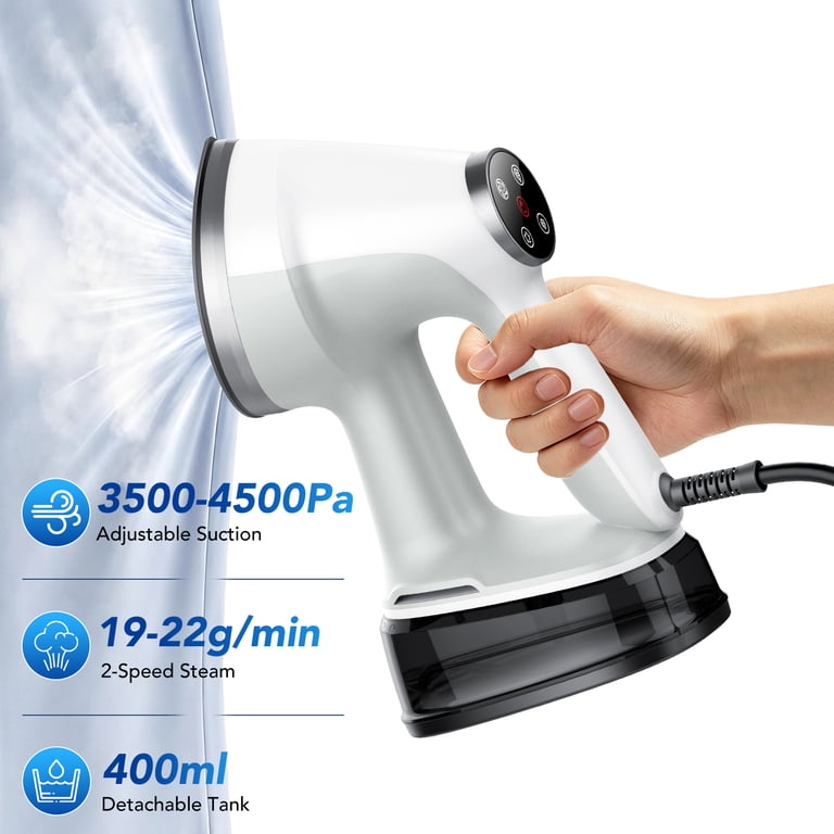 VAMOUT Vacuum Steamer, 1200W 2-in-1 with Suction photo 1