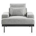 thumbnail image 5 of Modway Proximity Upholstered Fabric Armchair in Light Gray, 5 of 8