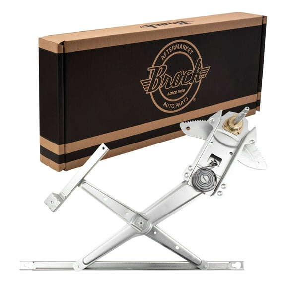 Brock Manual Window Regulator for 1997-2004 Dakota Exc Quad Cab Front Left 55075799