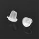 thumbnail image 4 of 100 Piezas Soportes de Seguridad Sunnimix de goma 4x4mm para Pendientes, 4 of 8